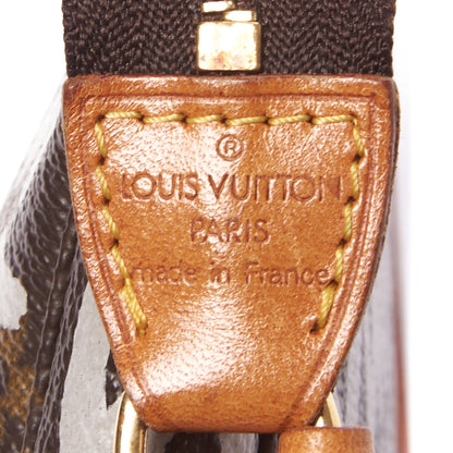 Louis Vuitton Monogram Graffiti Pochette Accessories Silver 9 of 9