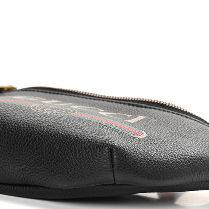 Gucci Grained Calfskin Small Logo Belt Bag Black 10 of 11