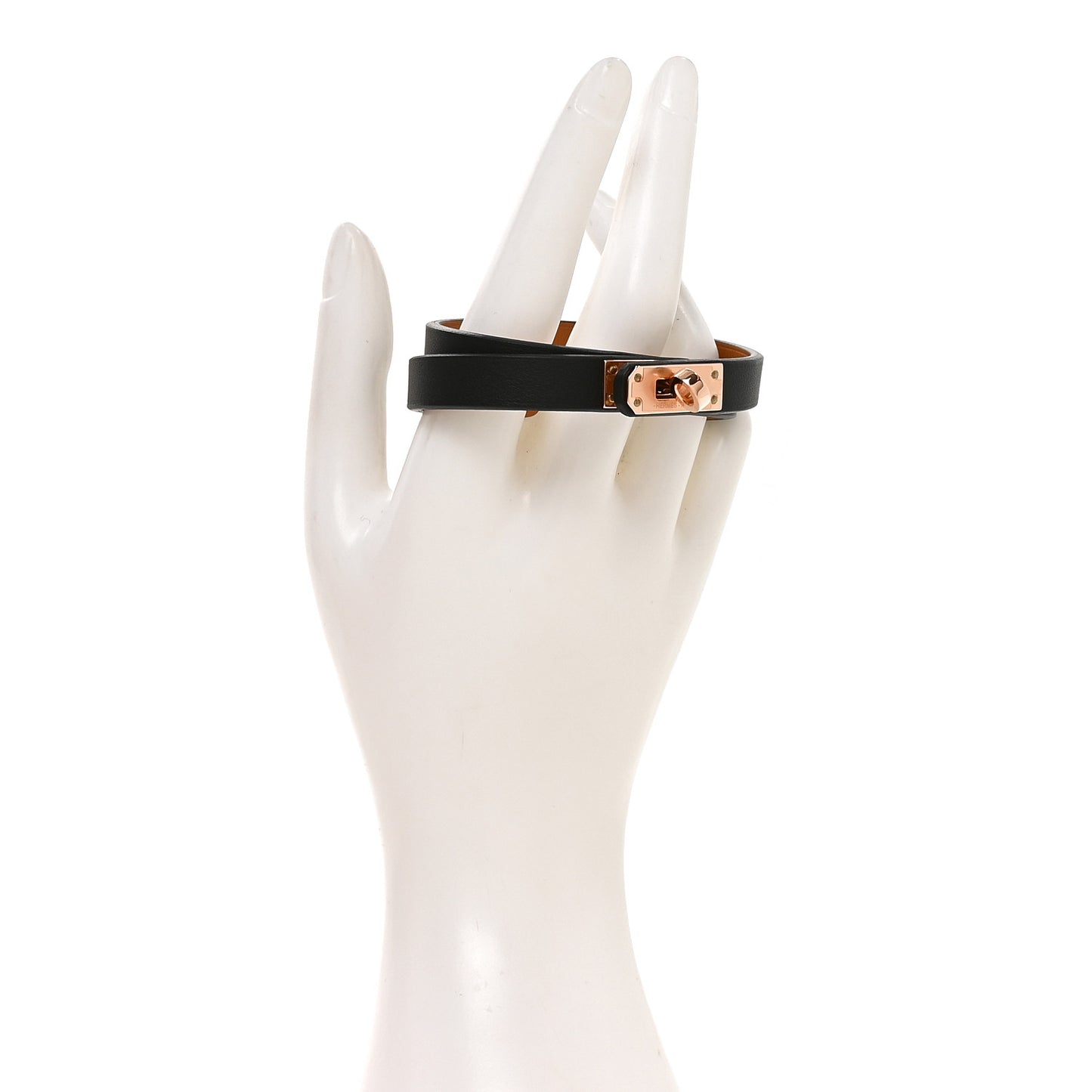 Swift Mini Kelly Double Tour Bracelet T2 Black