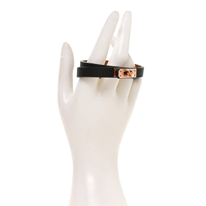 Hermes Swift Mini Kelly Double Tour Bracelet T2 Black 2 of 7