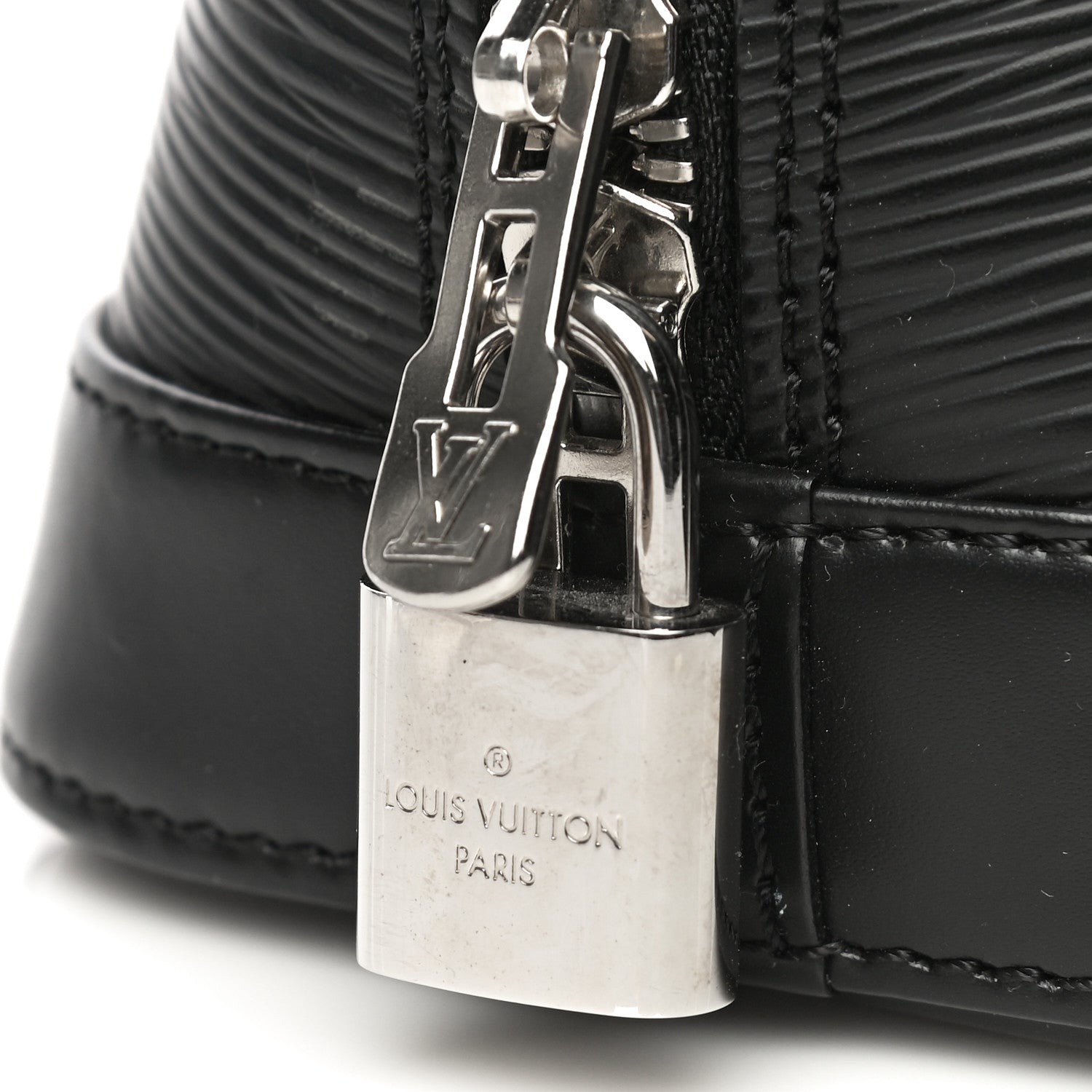 Louis Vuitton Epi Alma BB Black 12 of 13