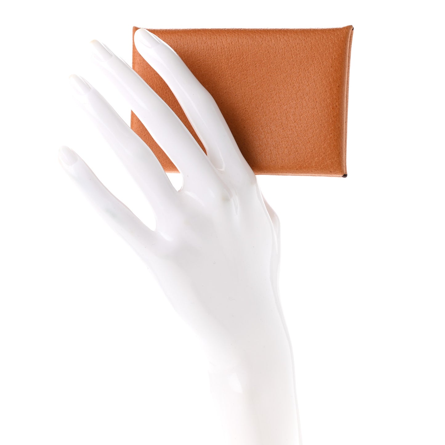 Peau Porc Calvi Card Case Toffee