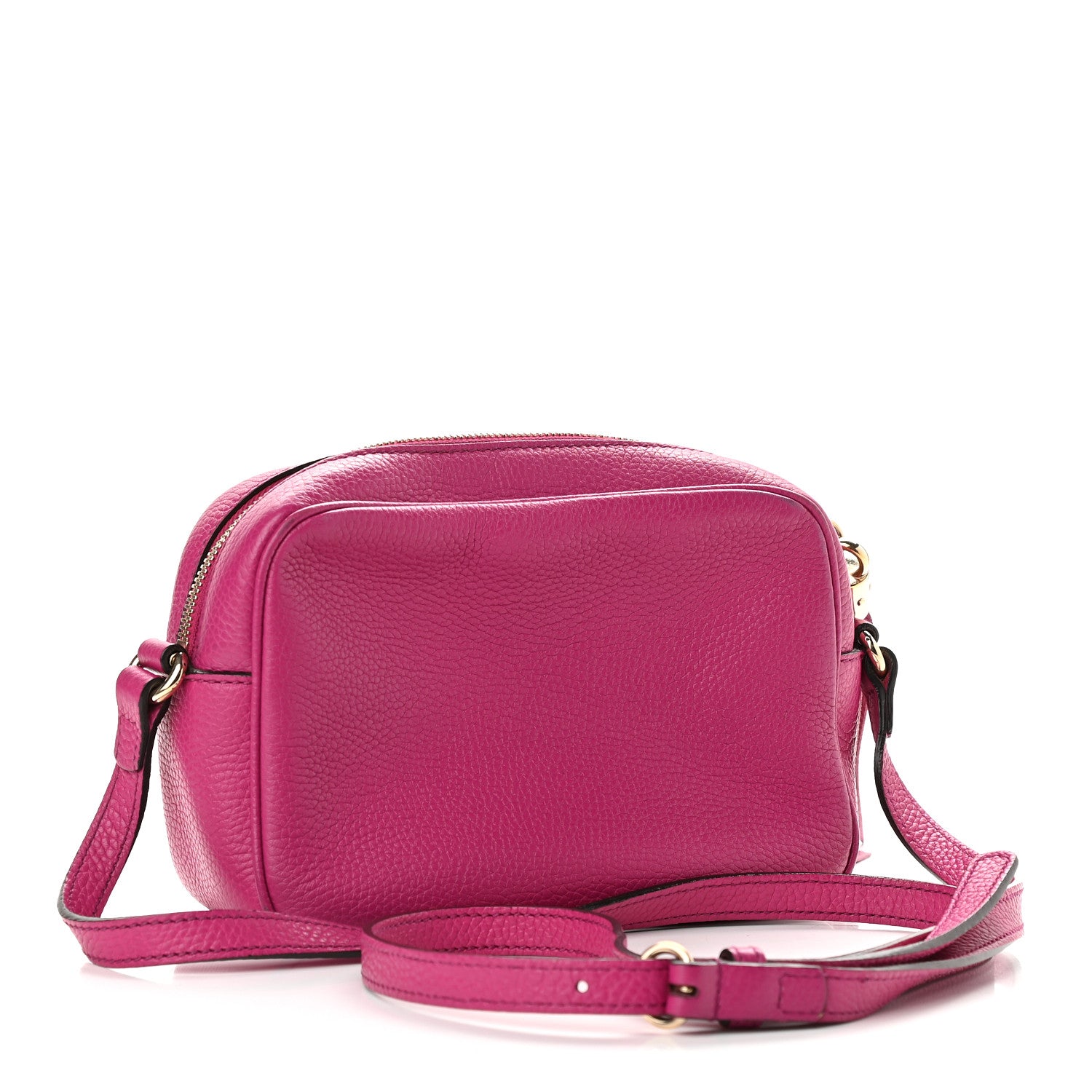 Gucci Cellarius Calfskin Small Soho Disco Bag Bright Bouganville 3 of 15