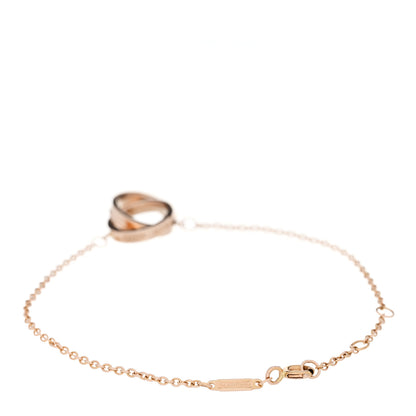 Tiffany 18K Rose Gold 1837 Interlocking Circles Bracelet 3 of 5