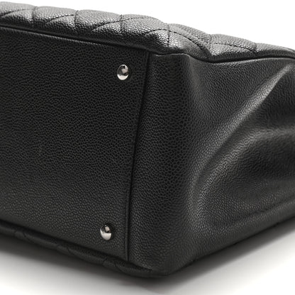 Chanel Caviar Quilted XL Grand Shopping Tote GST Black 9 of 14