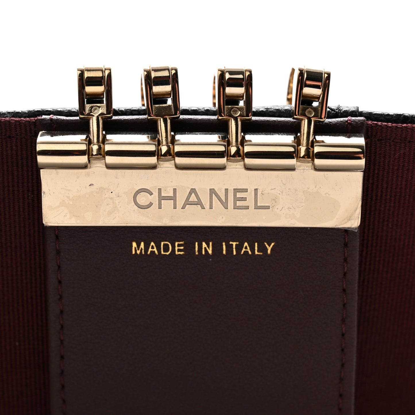 Caviar Quilted Classic 4 Key Holder Wallet Black