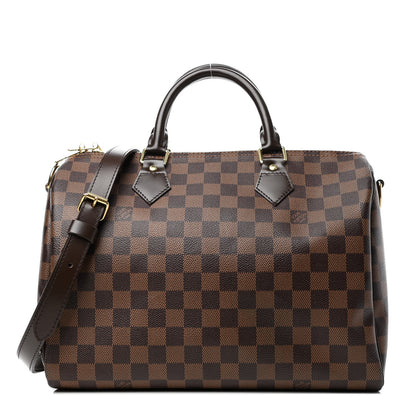 Louis Vuitton Damier Ebene Speedy Bandouliere 30 1 of 7