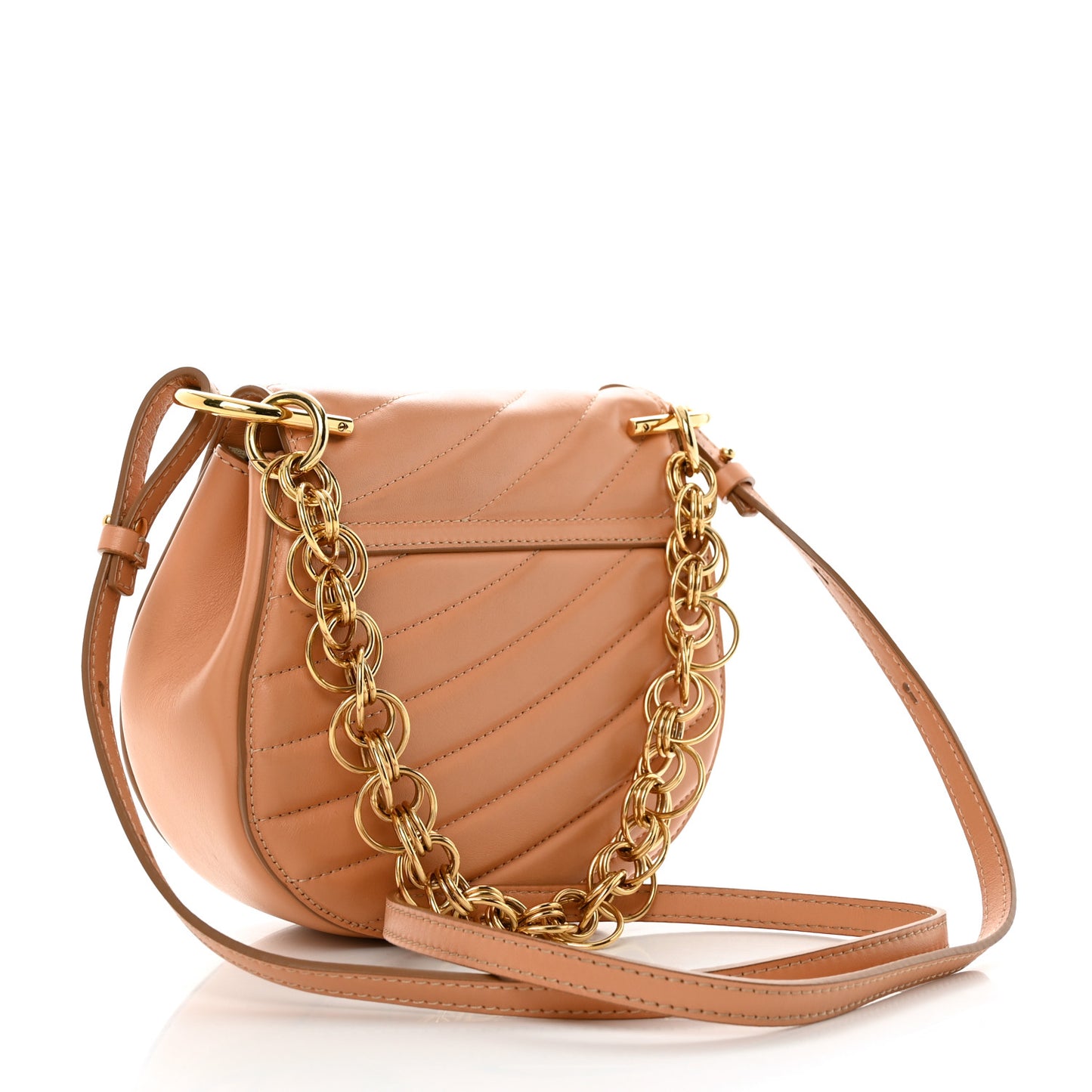 Calfskin Quilted Mini Drew Bijou Shoulder Bag Blushy Pink