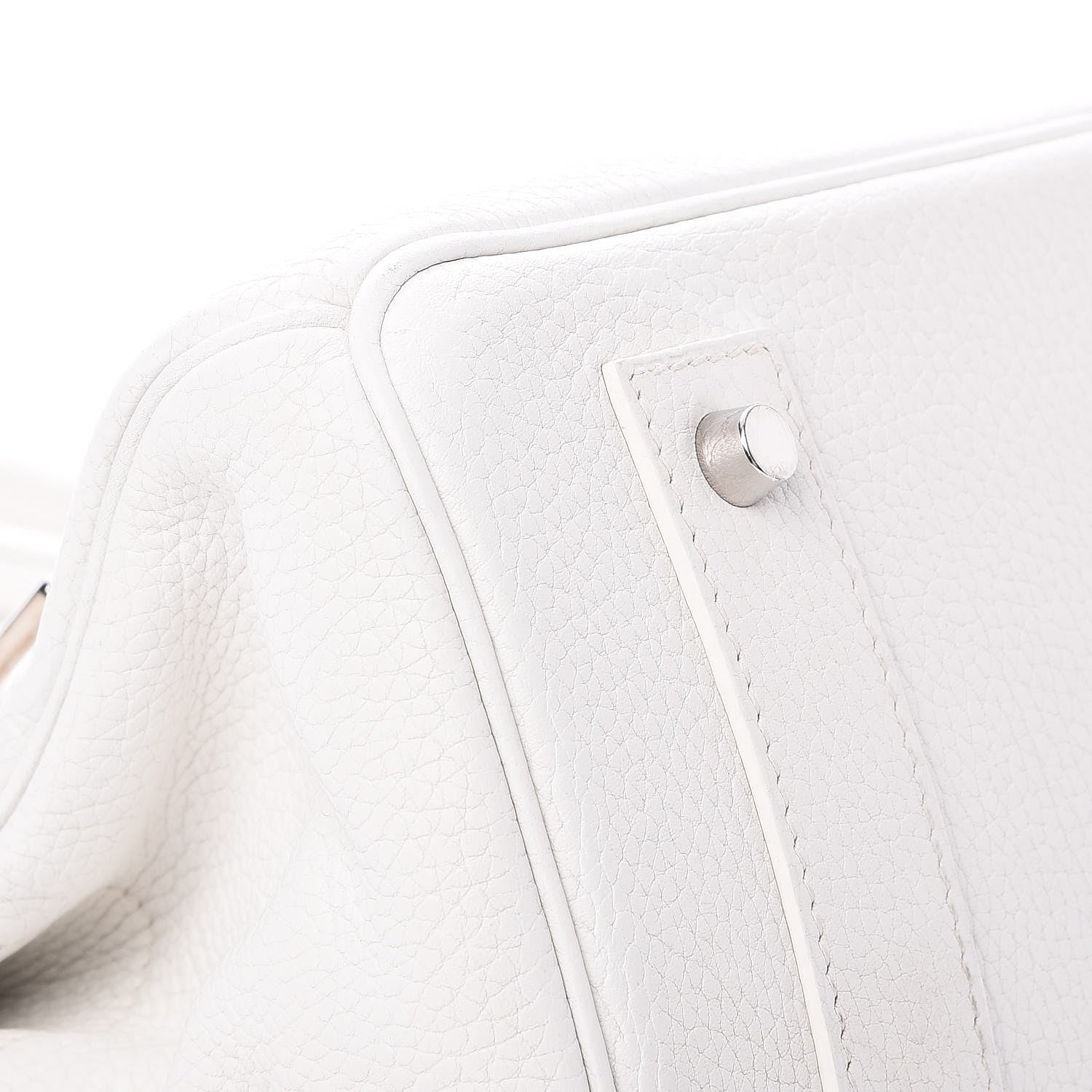 Hermes Taurillon Clemence JPG Birkin 42 White 25 of 25