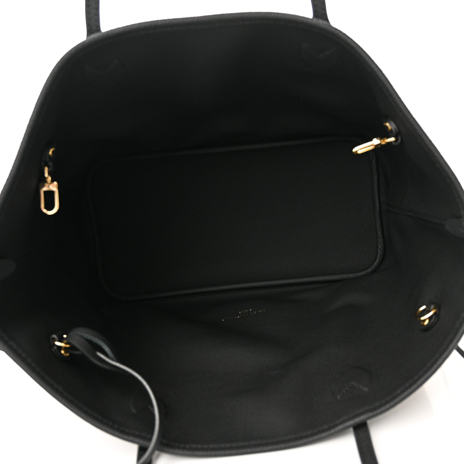 Louis Vuitton Monogram Calfskin Neo Neverfull Inside Out MM Black 10 of 17
