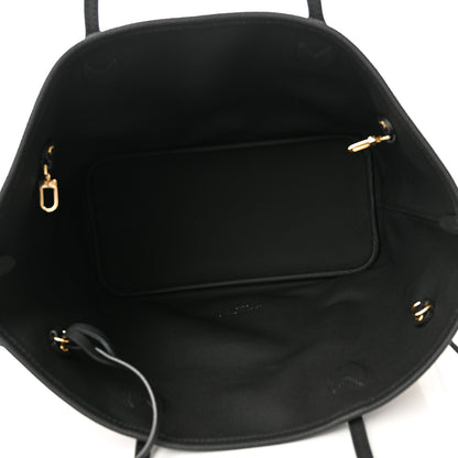 Louis Vuitton Monogram Calfskin Neo Neverfull Inside Out MM Black 10 of 17