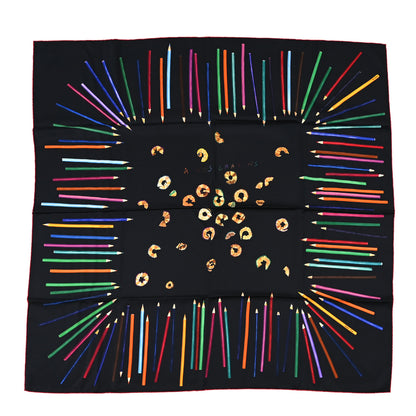 Hermes Silk A Vos Crayons Scarf 90 1 of 4