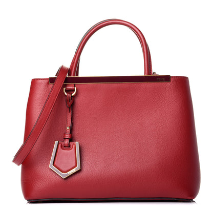 Fendi Vitello Dolce Century Petite 2Jours Tote Ribes Menta 1 of 10