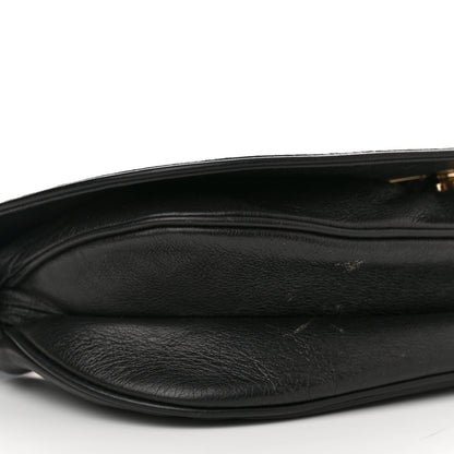 Gucci Calfskin Small Britt Shoulder Bag Black 9 of 10