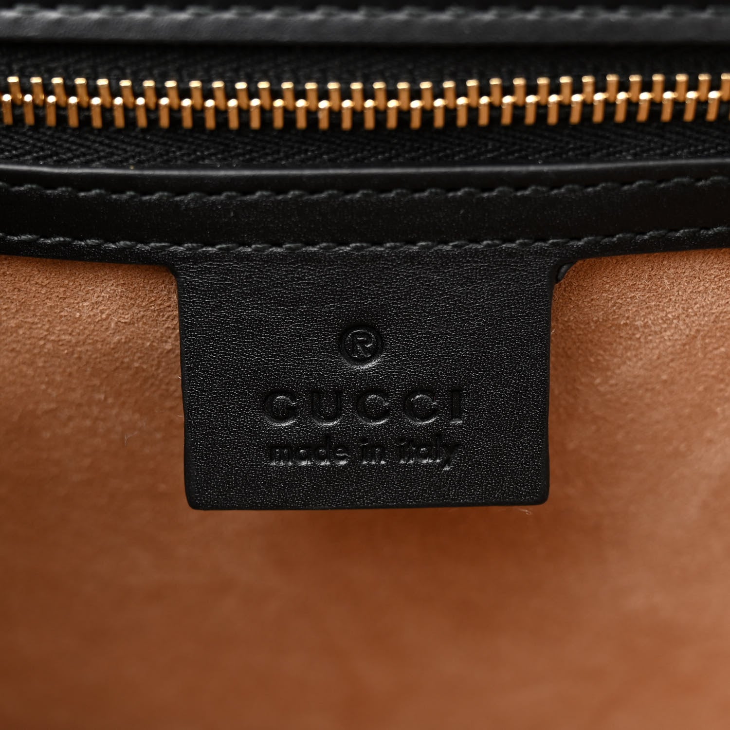 Gucci Calfskin Small Sylvie Shoulder Bag Black 6 of 13