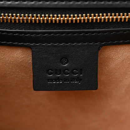 Gucci Calfskin Small Sylvie Shoulder Bag Black 6 of 13