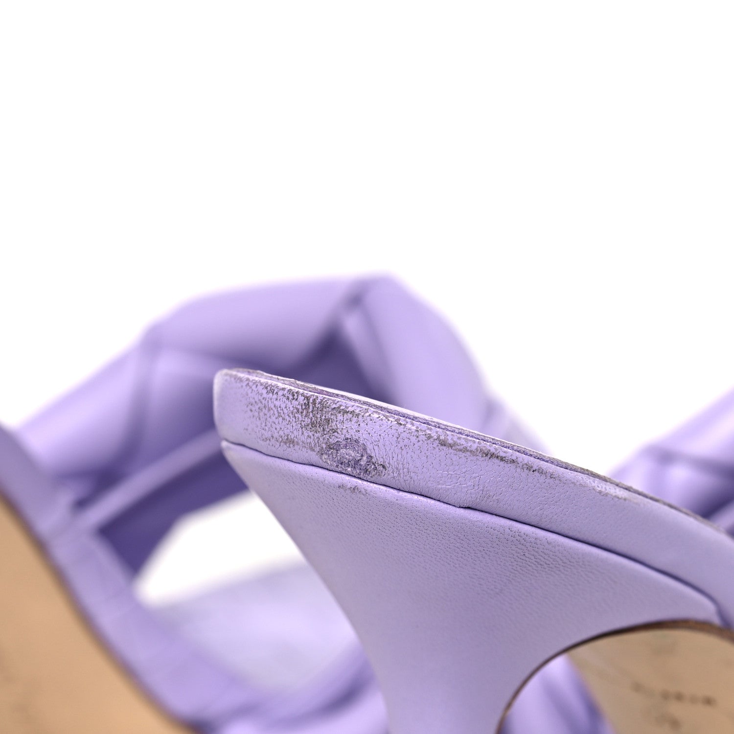 Bottega Veneta Nappa Maxi Intrecciato Lido Mule Sandals 40 Wisteria 9 of 11