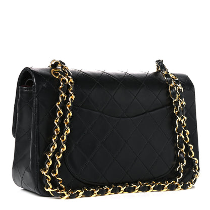 Chanel Lambskin Quilted Small Double Flap Black 3 of 18