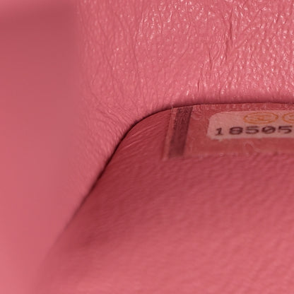 Chanel Lambskin Quilted Jumbo Double Flap Pink 7 of 10