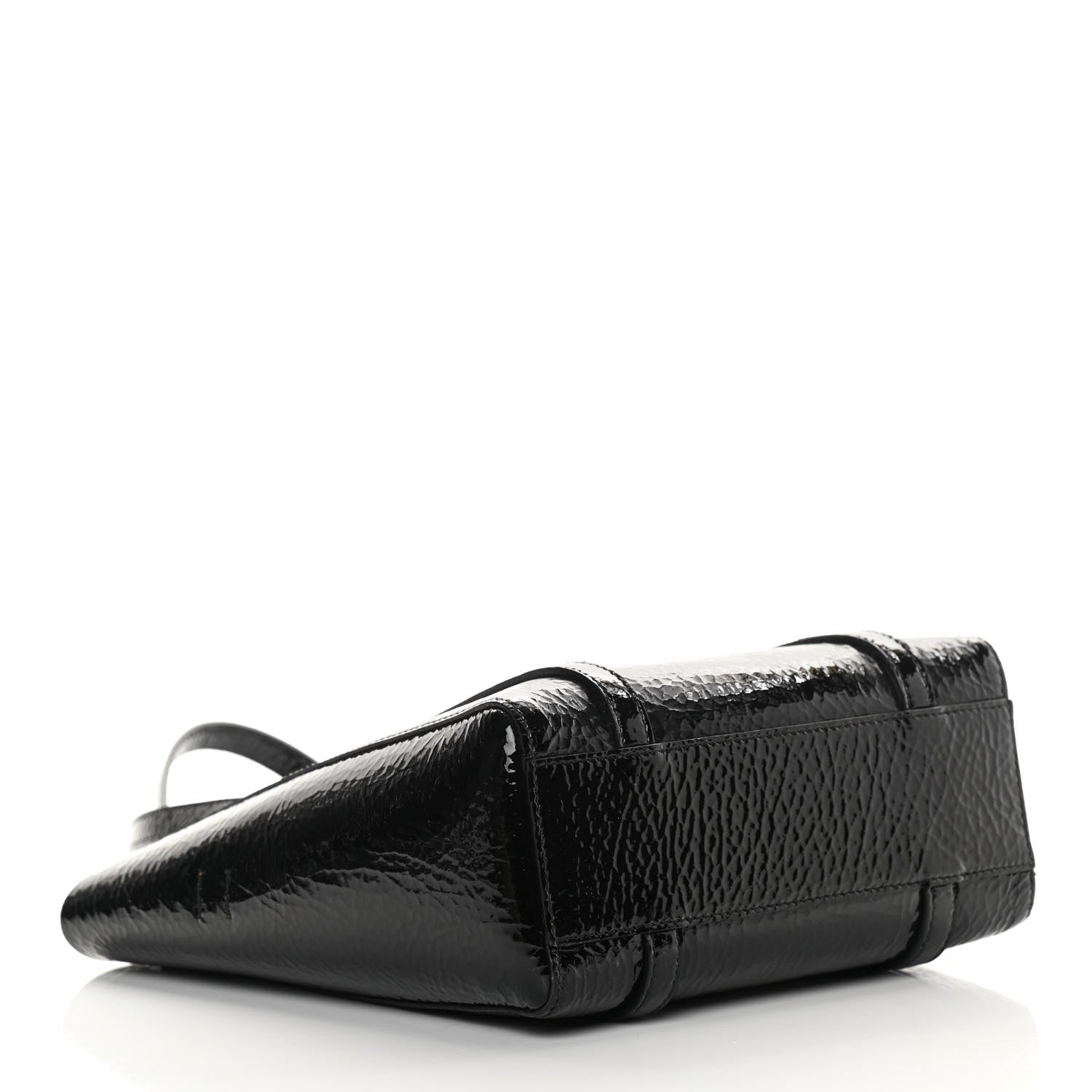Balenciaga Textured Patent Calfskin XXS Everyday Tote Black 3 of 18