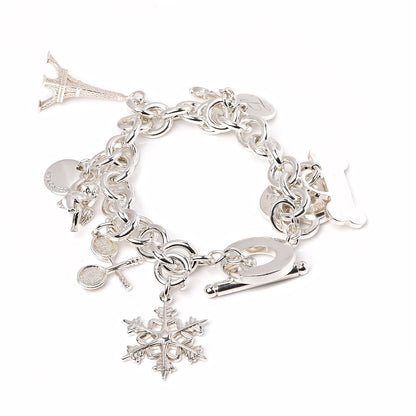 Tiffany Sterling Silver Charm Bracelet 2 of 4