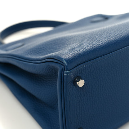 Hermes Taurillon Clemence Kelly Retourne 28 Deep Blue 11 of 12