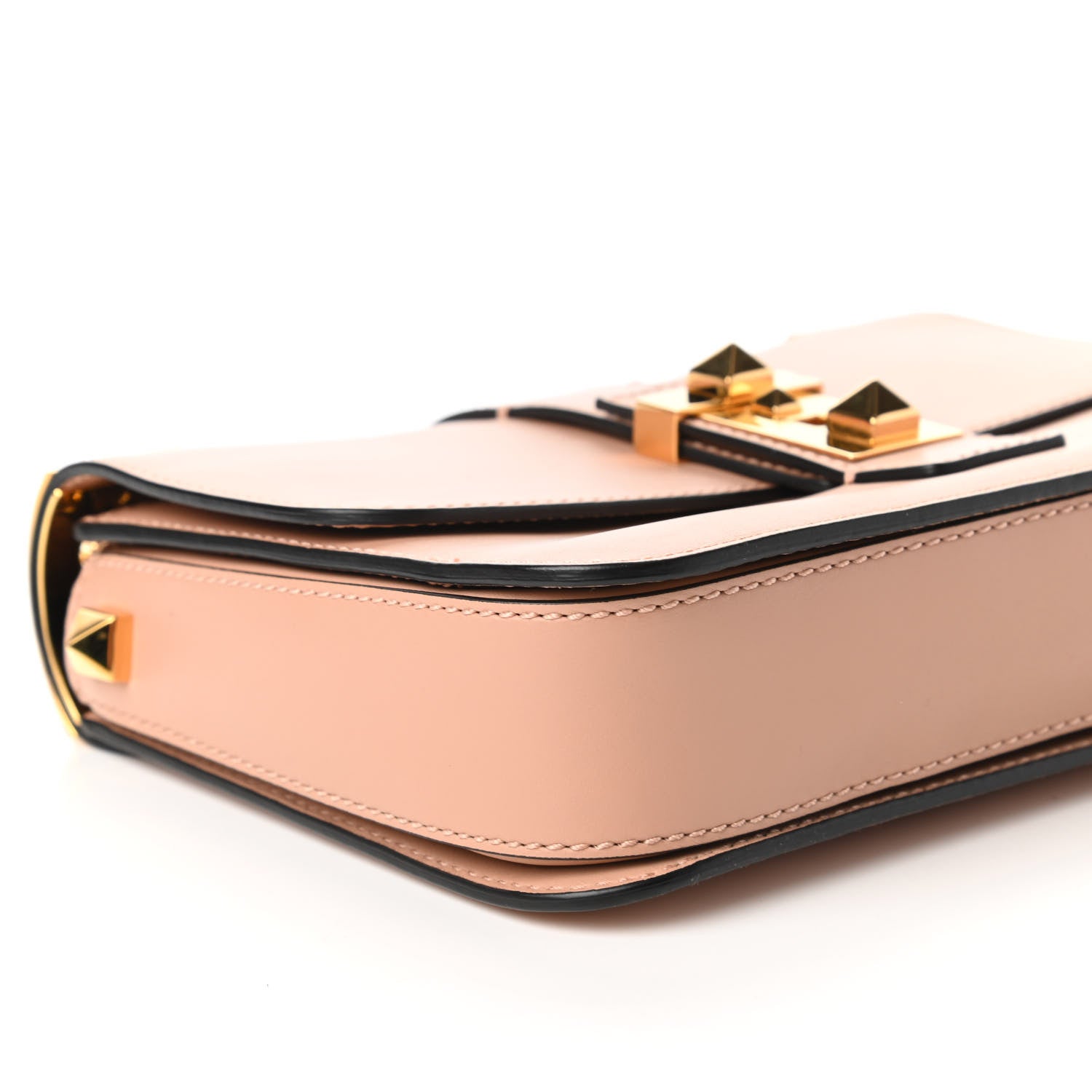 Valentino Garavani Vitello B-Rockstud Flap Skin Sorbet 6 of 10