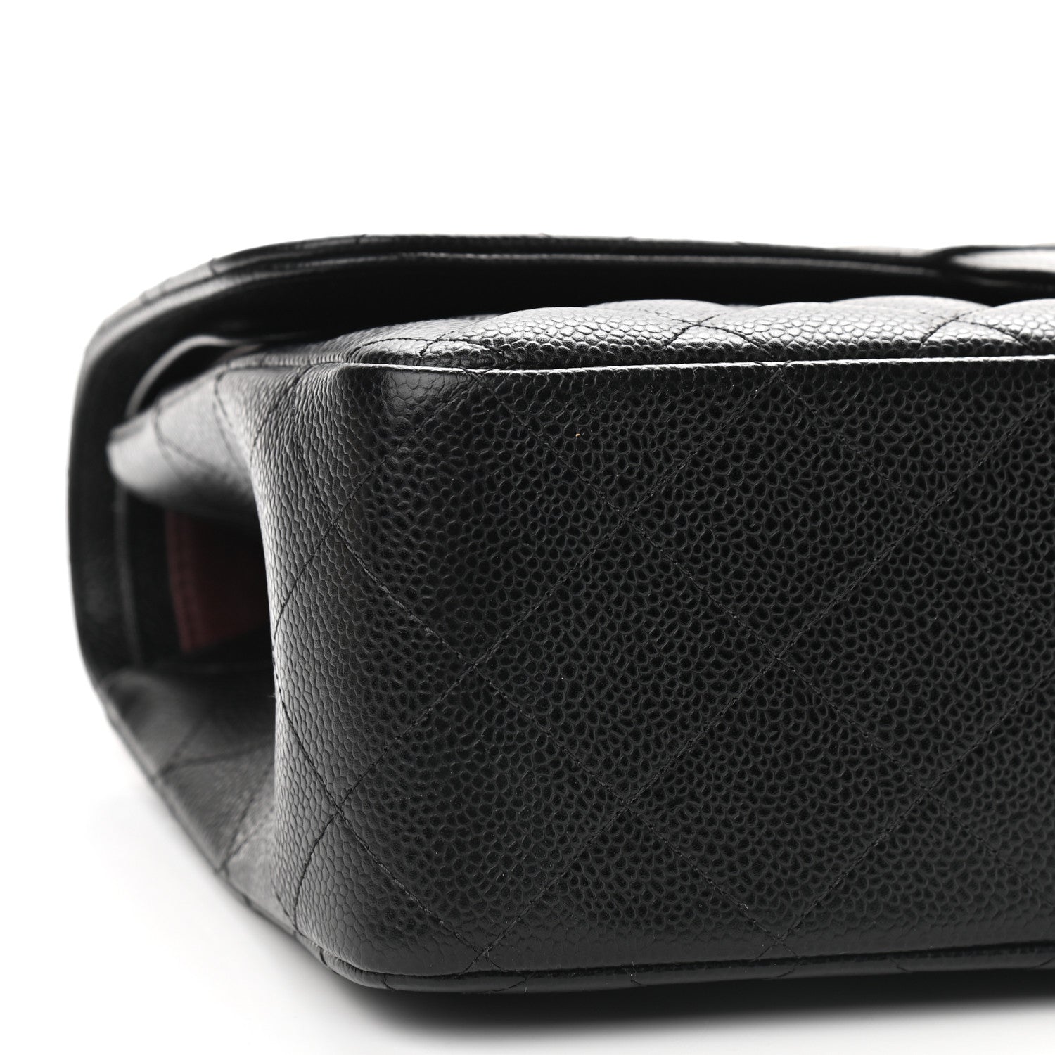 Chanel Caviar Quilted Jumbo Double Flap Black 8 of 9