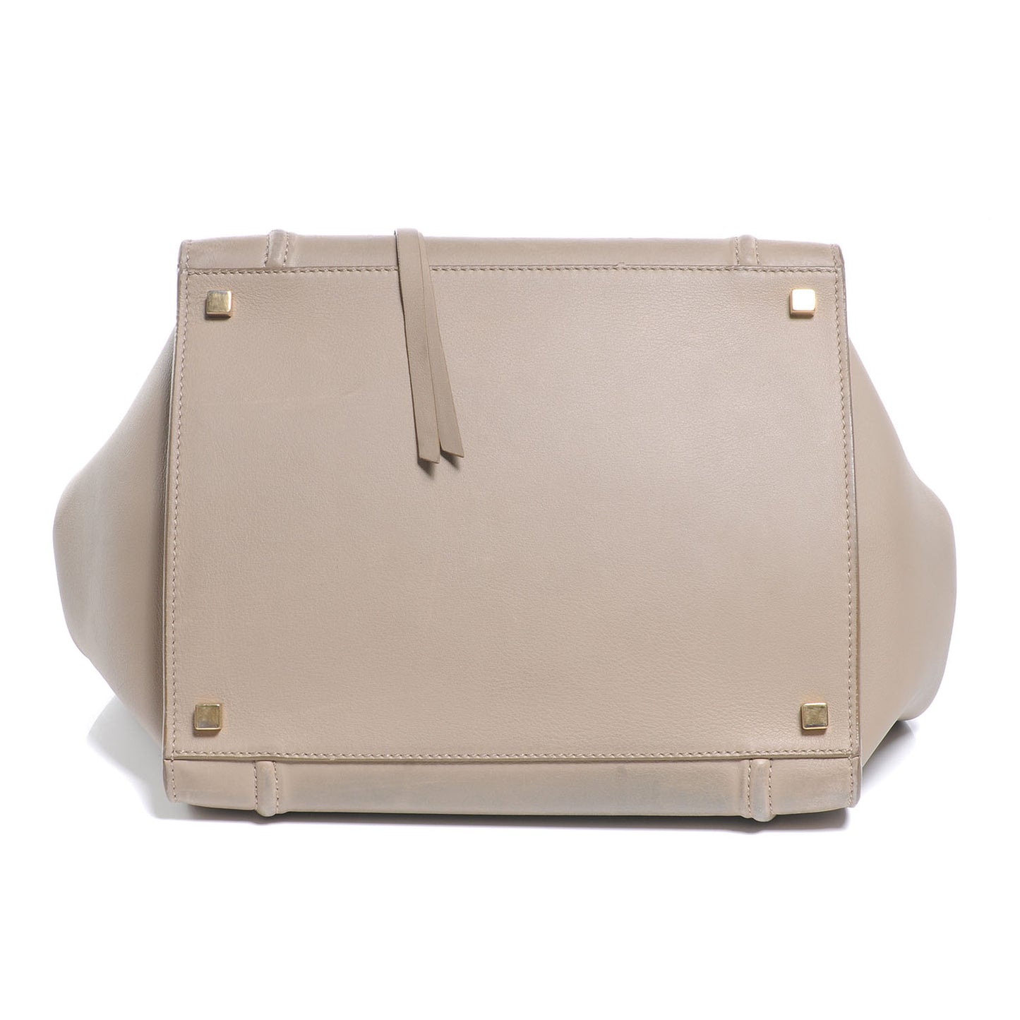 Calfskin Small Phantom Luggage Beige
