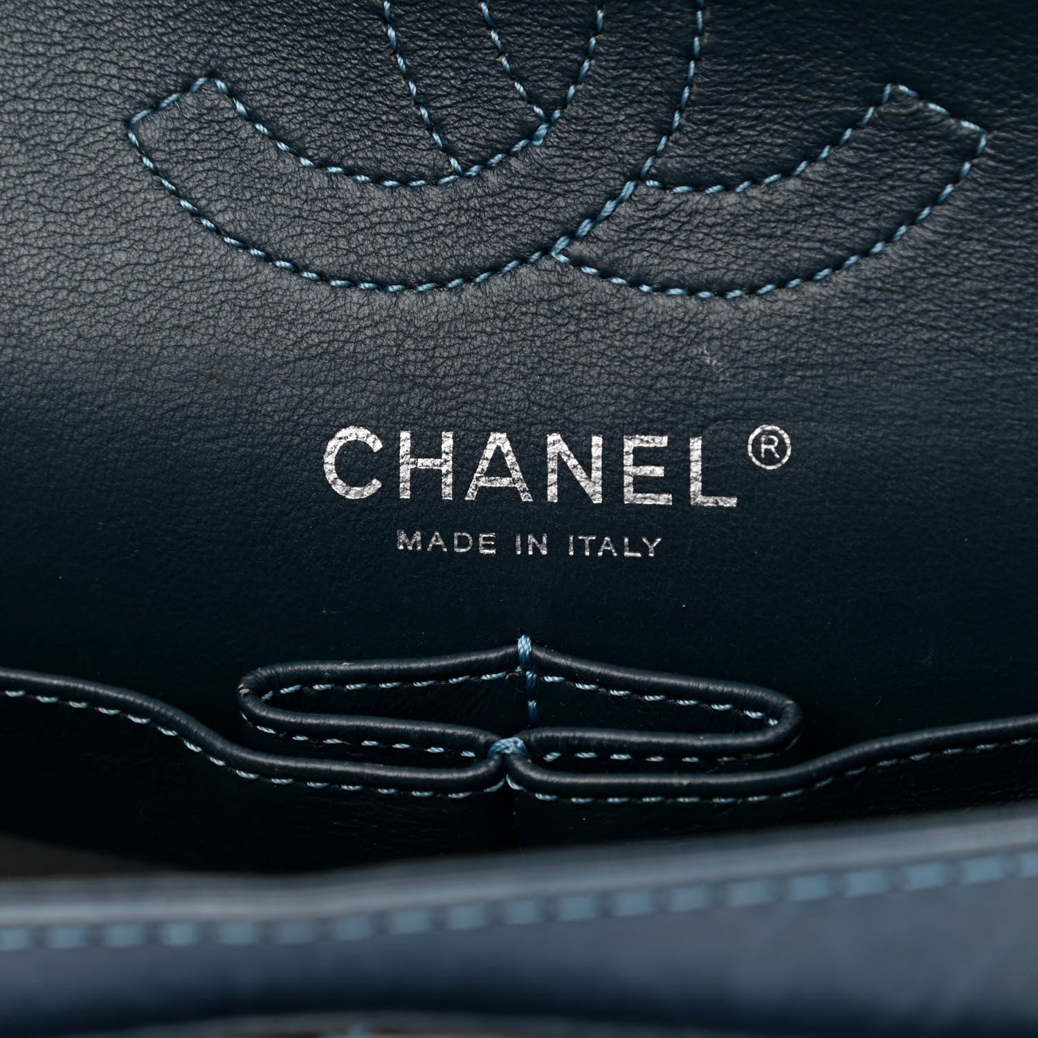Chanel Patent 2.55 Reissue Flap 224 Blue 5 of 11