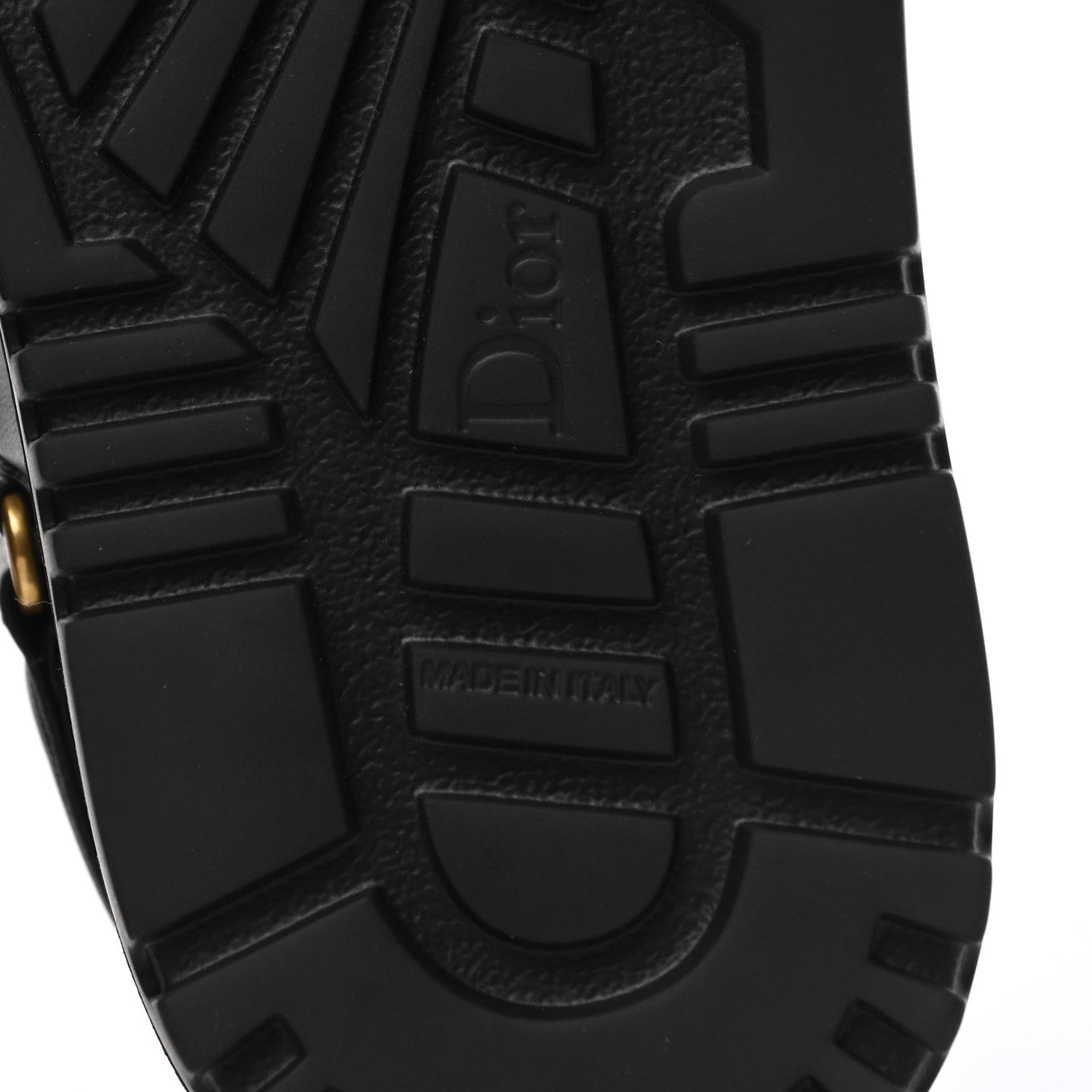 Christian Dior Lambskin Dioract Sandals 36.5 36 Black 5 of 7
