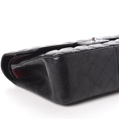 Chanel Caviar Quilted Jumbo Double Flap Black 5 of 11