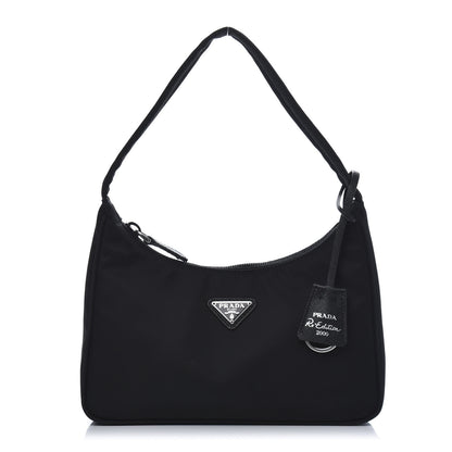 Prada Tessuto Nylon Mini Re-Edition 2000 Bag Black 1 of 11