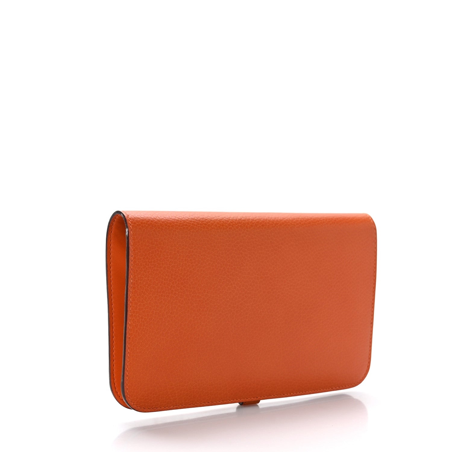 Hermes Togo Dogon Duo Wallet Orange 4 of 9