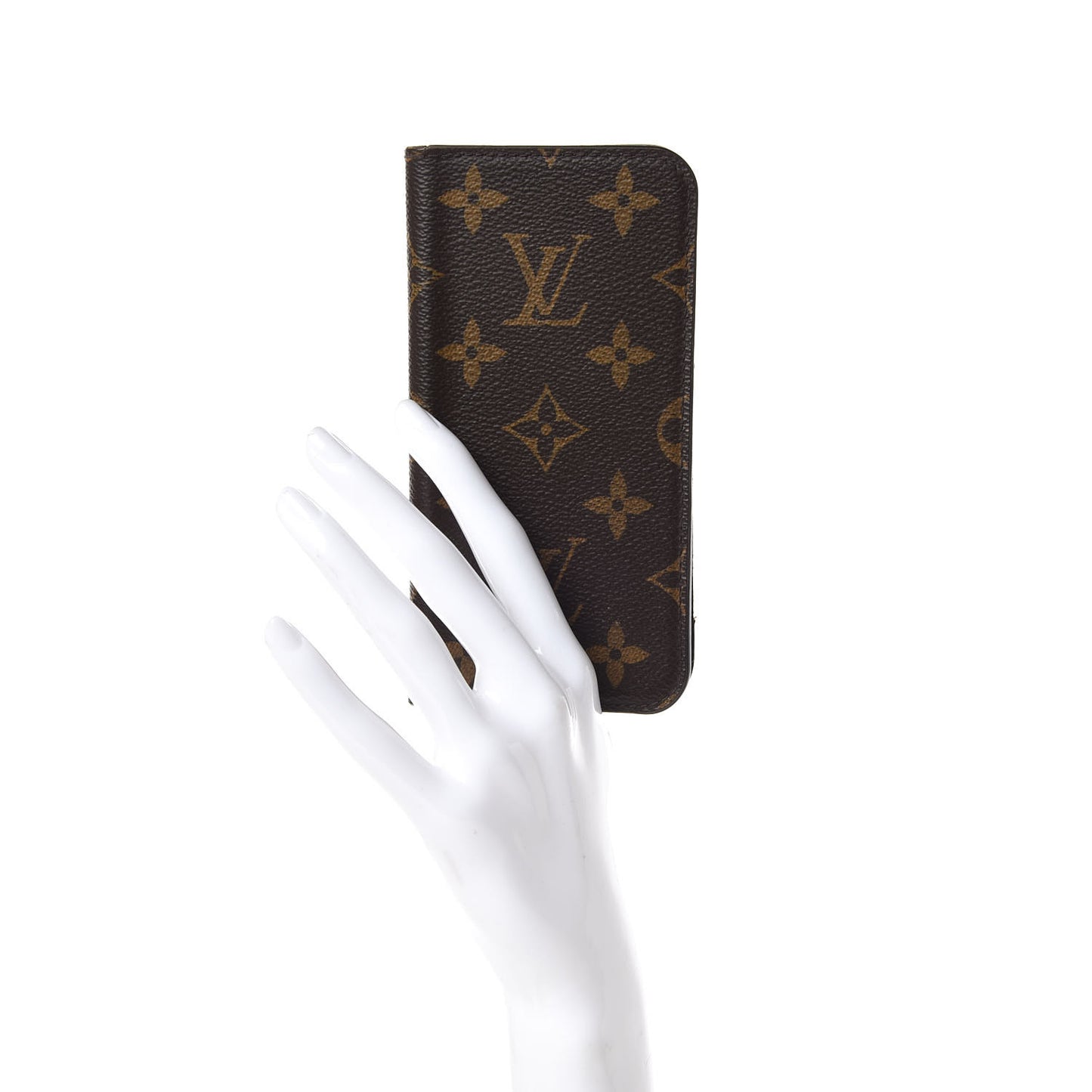 Monogram iPhone X Folio Case
