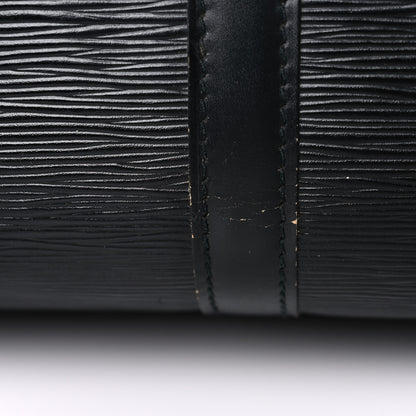 Louis Vuitton Epi Keepall 55 Black 27 of 33
