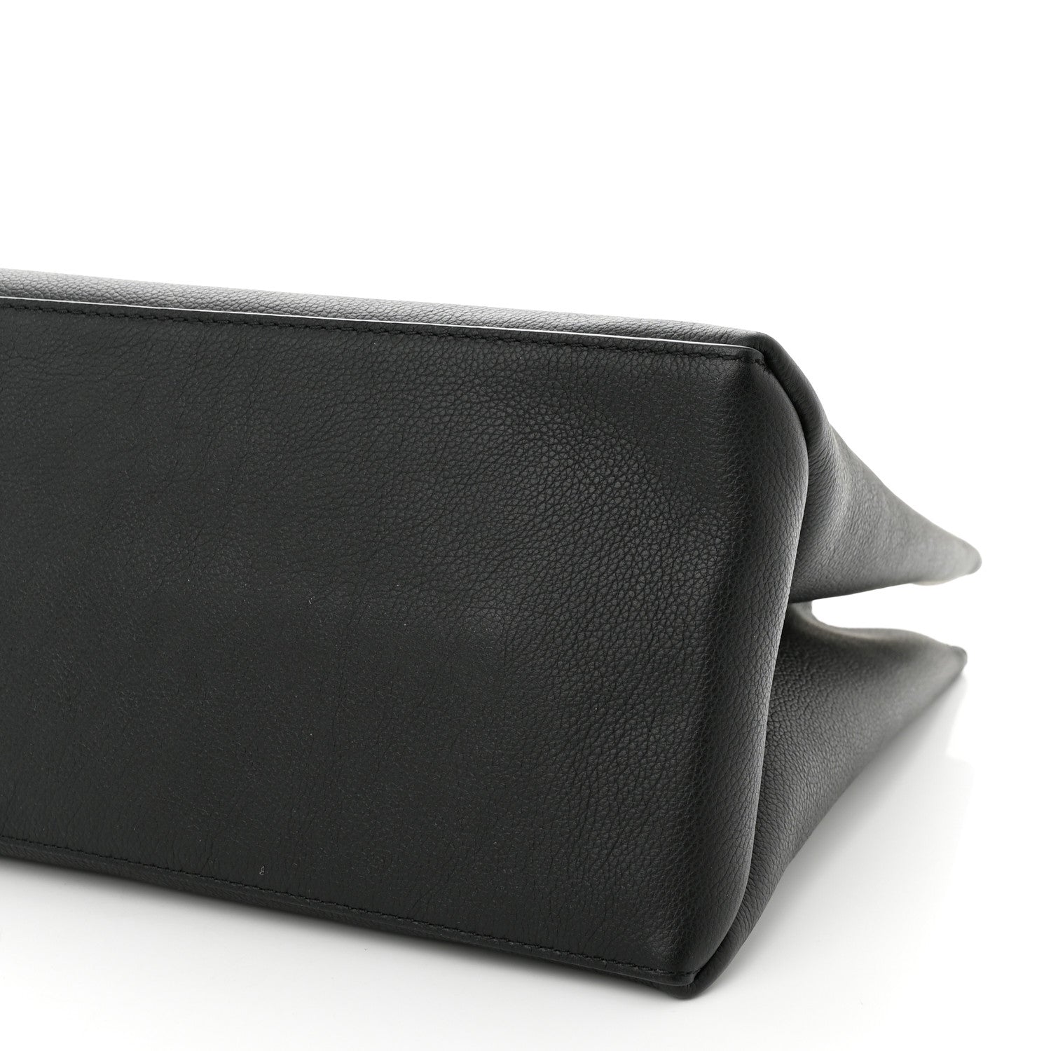 Louis Vuitton Grained Calfskin Lockme Shopper Black 9 of 9