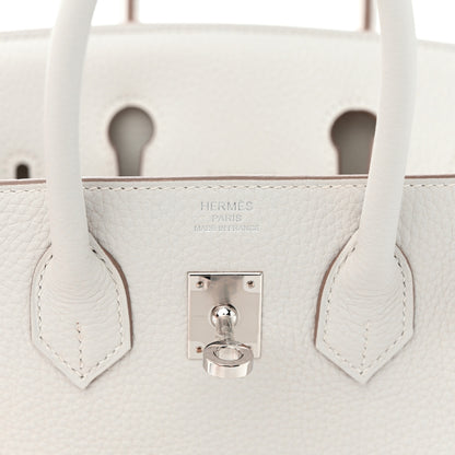 Hermes Togo Birkin 25 Gris Pale 6 of 11