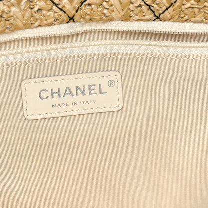 Chanel Calfskin PVC Quilted Chanel 31 Bag Black 6 of 10