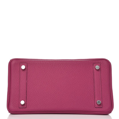 Hermes Togo Birkin 25 Rose Pourpre 6 of 36