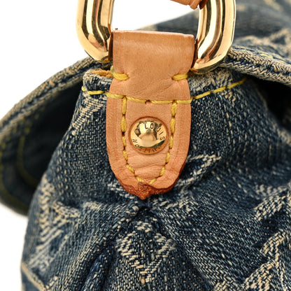 Louis Vuitton Monogram Denim Mini Pleaty Blue 11 of 12