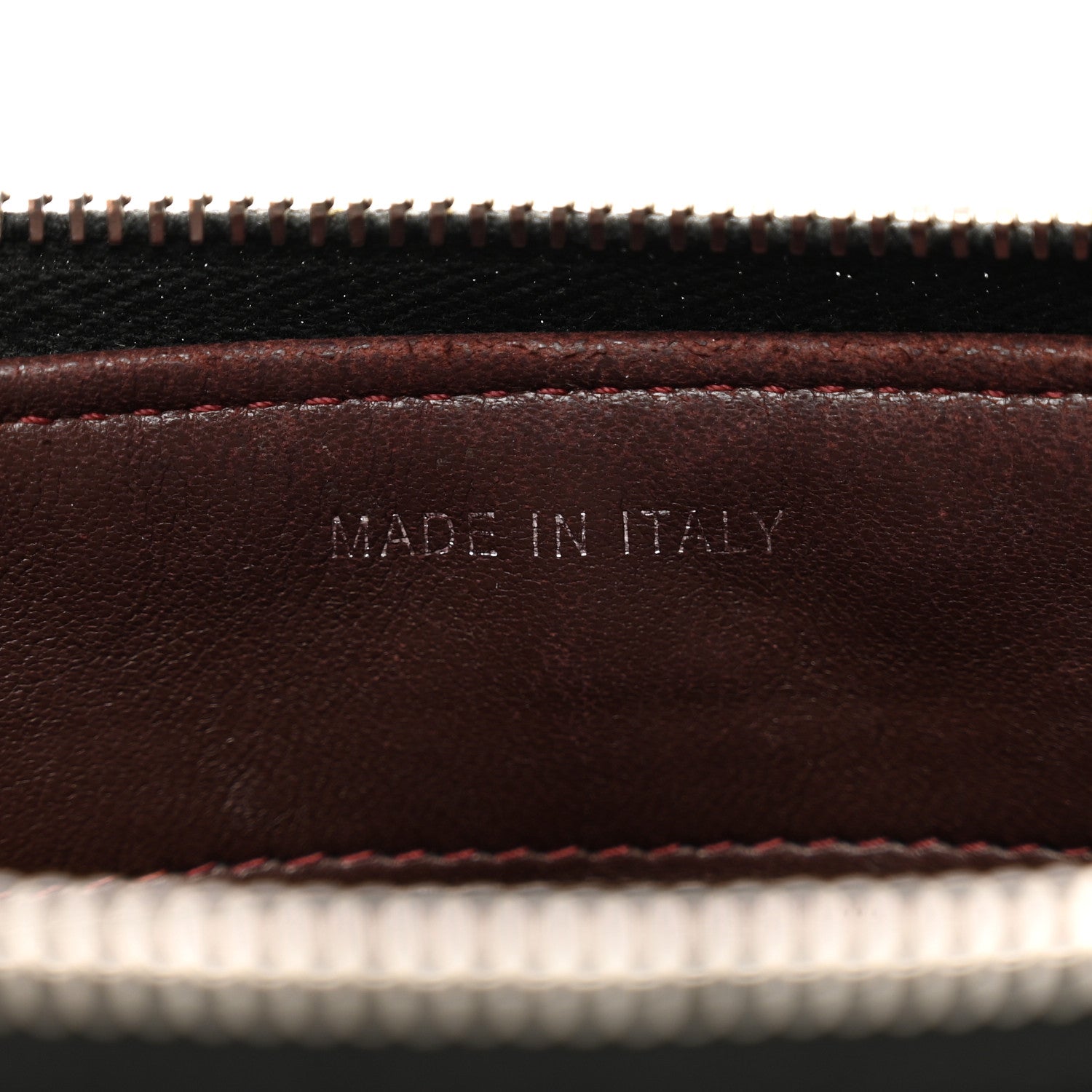 Chanel Lambskin Quilted Zip Pouch Black 7 of 13