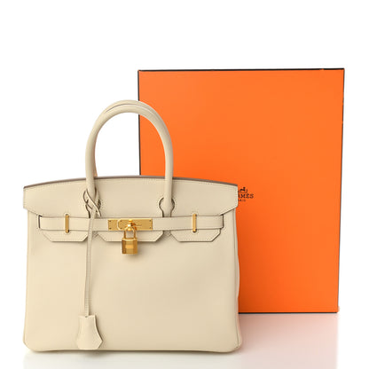 Hermes Epsom Birkin 30 Craie 11 of 11