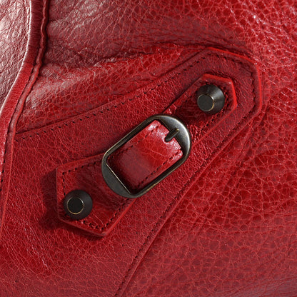 Balenciaga Agneau Classic Hardware Work Rouge Coquelicot 11 of 12