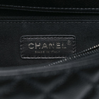 Chanel Caviar Quilted Small Coco Handle Flap So Black 7 of 13