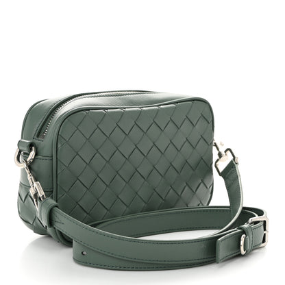 Bottega Veneta Calfskin Intrecciato Small Camera Bag Aloe 3 of 10