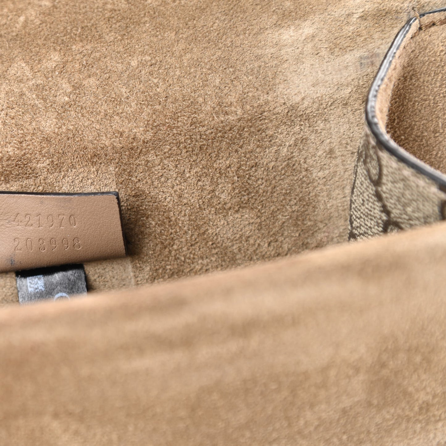 GG Supreme Monogram Mini Dionysus Shoulder Bag Taupe