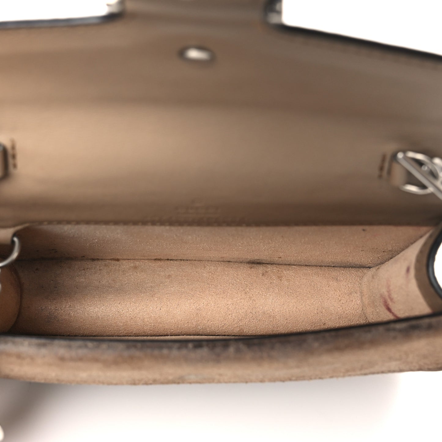 GG Supreme Monogram Super Mini Dionysus Shoulder Bag Taupe