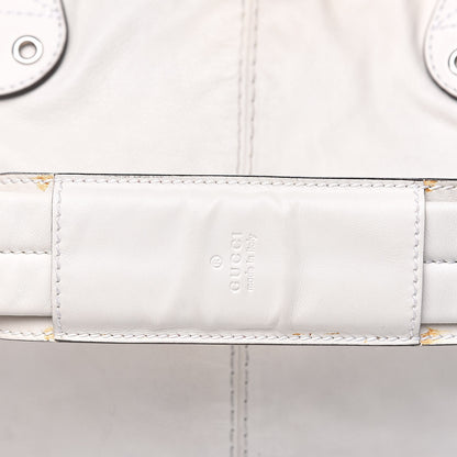 Gucci Calfskin Top Handle Tote White 16 of 21