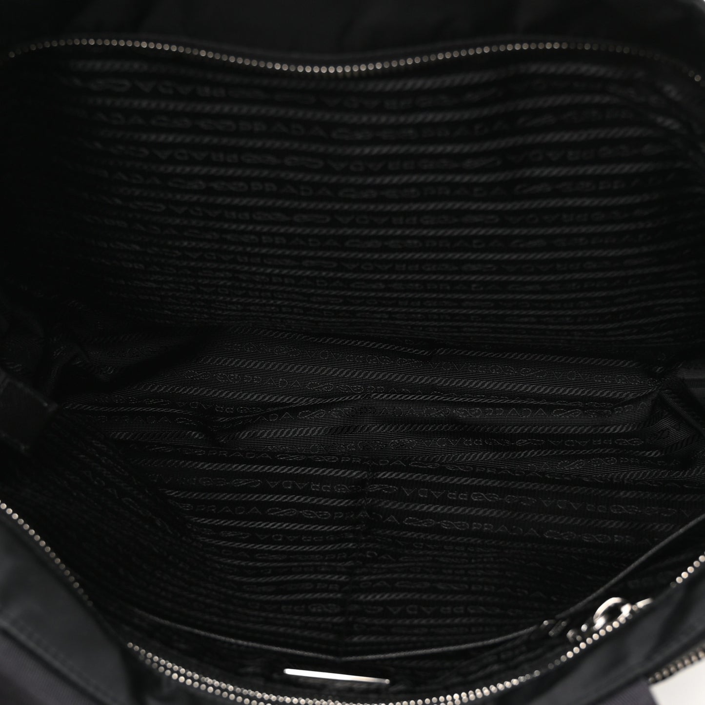 Nylon Vela Baby Bag Black